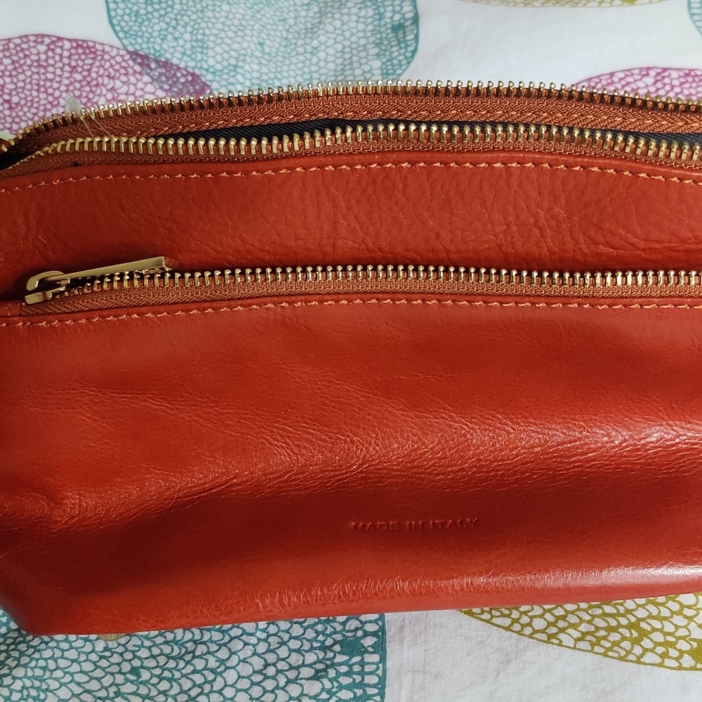 Italian made leather handbag